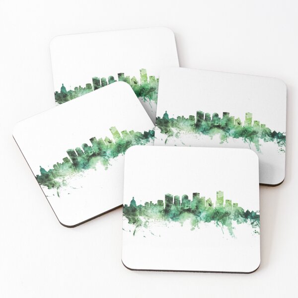 Item preview, Edmonton Canada Skyline designed and sold by ArtPrints.