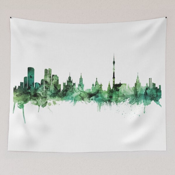 Item preview, Moscow Russia Skyline designed and sold by ArtPrints.
