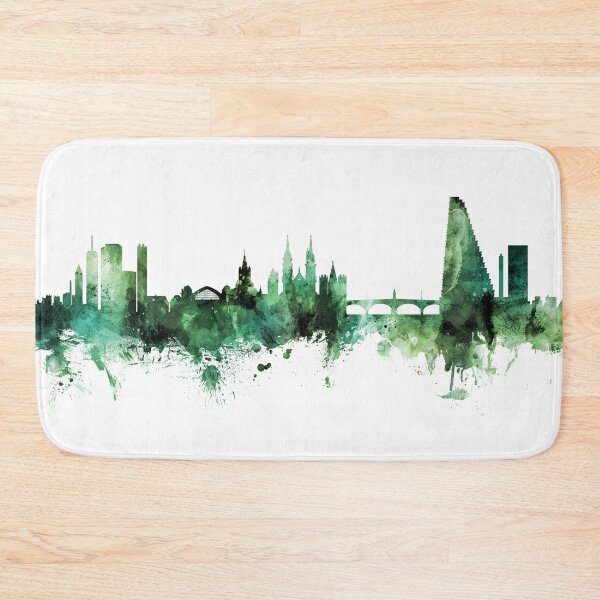 Item preview, Basel Switzerland Skyline designed and sold by ArtPrints.