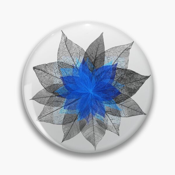 Item preview, Blue Flower and Translucent Leaves designed and sold by Dreamflight.