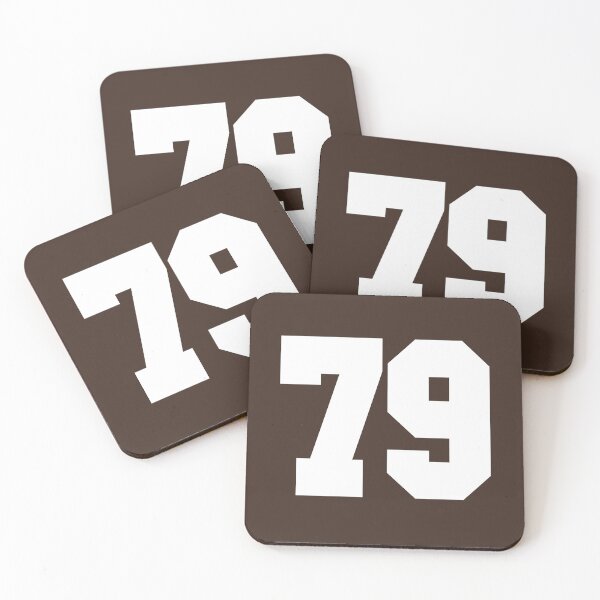 Item preview, 79 Number Cleveland Sports Seventy-Nine Brown Jersey designed and sold by HelloFromAja.