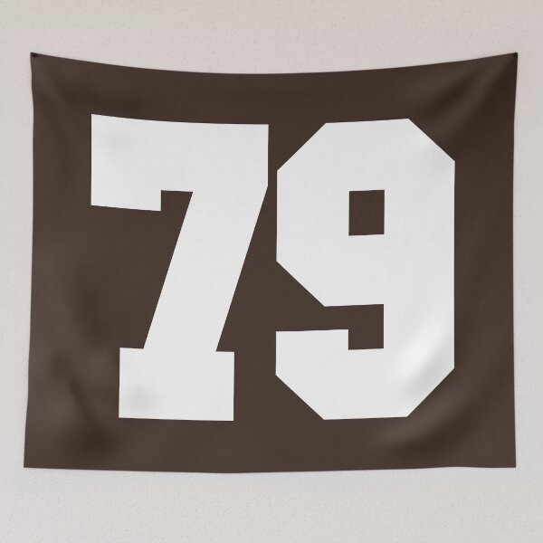 Item preview, 79 Number Cleveland Sports Seventy-Nine Brown Jersey designed and sold by HelloFromAja.