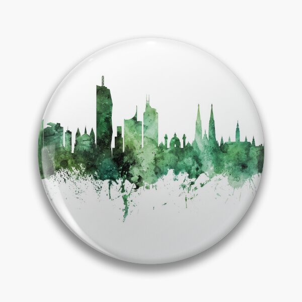Artikelvorschau, Vienna Austria Skyline entworfen und verkauft von ArtPrints.