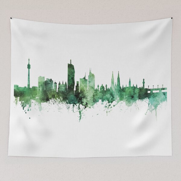 Item preview, Vienna Austria Skyline designed and sold by ArtPrints.