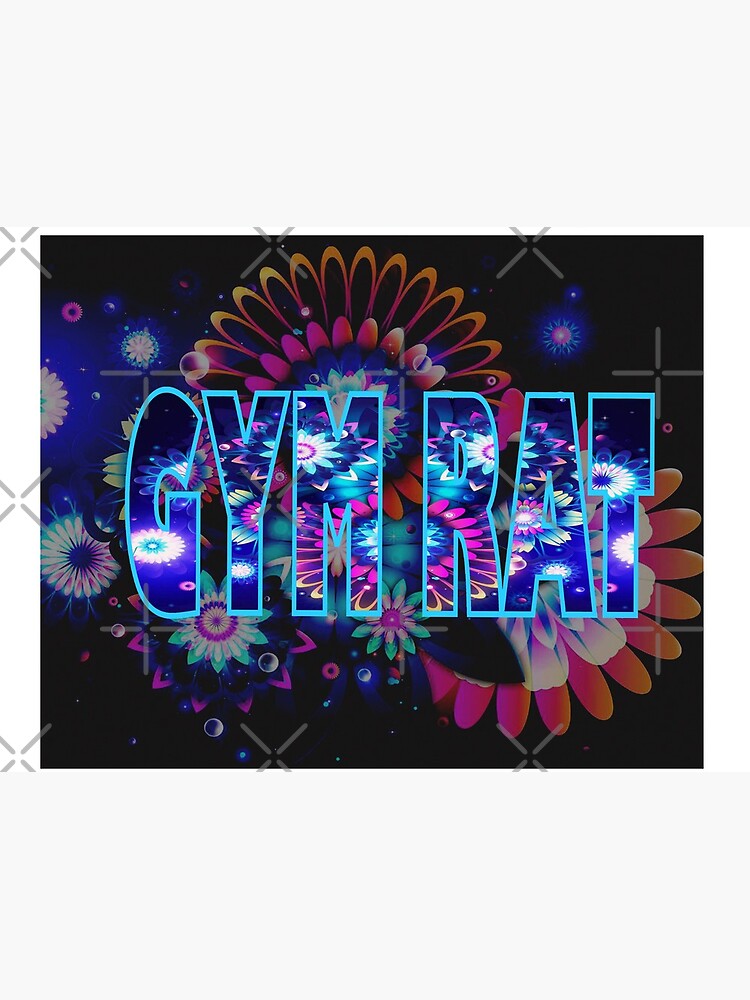 Gym Rat Exclusive Design. Galactic Burst by RipeBananaShop