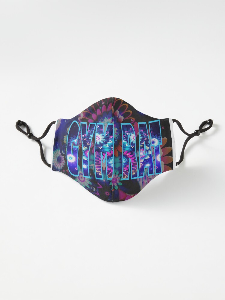 Alternate view of Gym Rat Exclusive Design. Galactic Burst Mask
