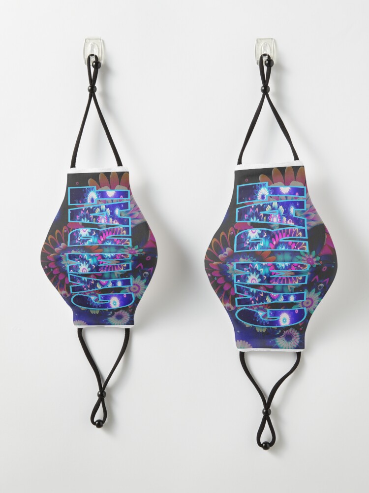 Alternate view of Gym Rat Exclusive Design. Galactic Burst Mask