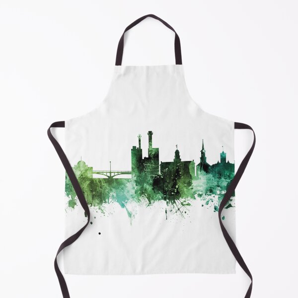Artikelvorschau, Iowa City Iowa Skyline entworfen und verkauft von ArtPrints.