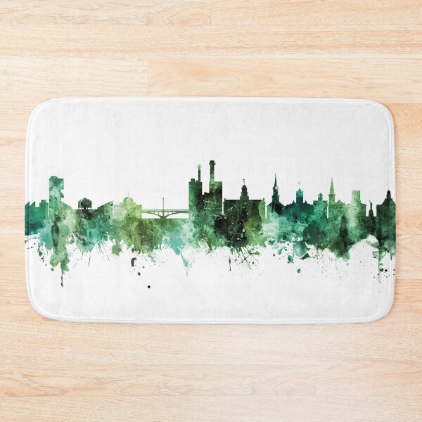 Artikelvorschau, Iowa City Iowa Skyline entworfen und verkauft von ArtPrints.