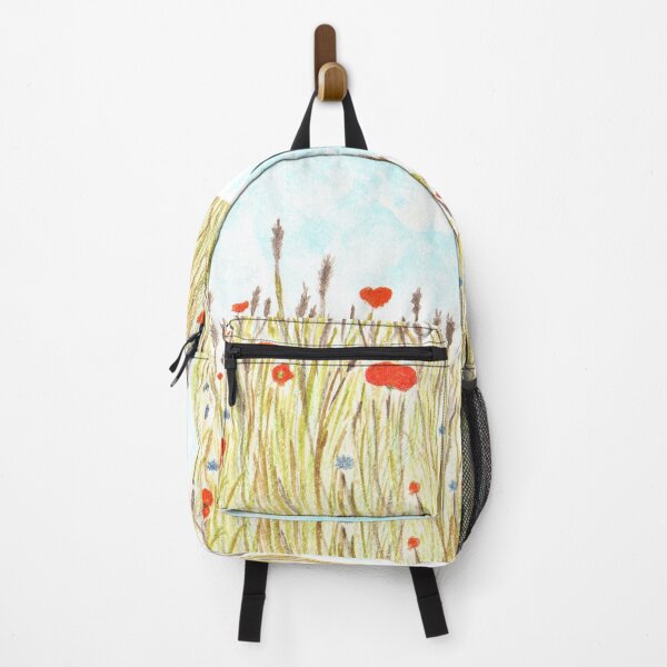 Item preview, Corn poppy flower meadow designed and sold by wunderfamily.