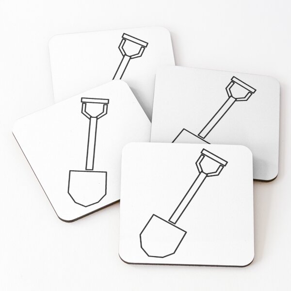 Item preview, Simple Shovel Outline designed and sold by Line Design.