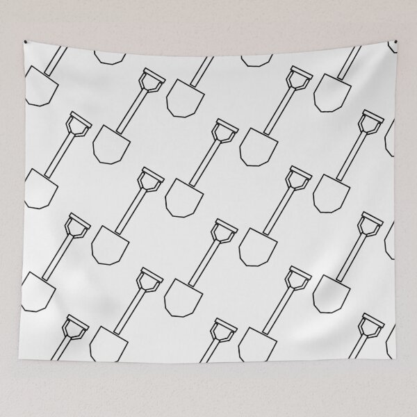 Item preview, Simple Shovel Outline designed and sold by Line Design.