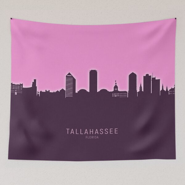 Item preview, Tallahassee Florida Skyline designed and sold by ArtPrints.