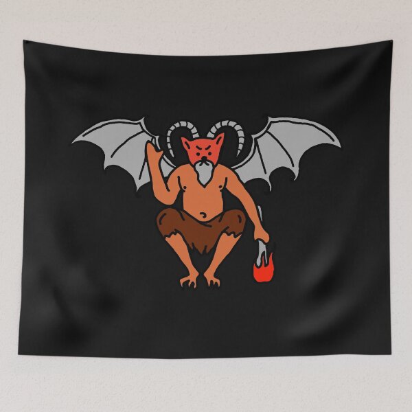 Item preview, A Cute Baphomet carrying a Torch designed and sold by Yuza Art.