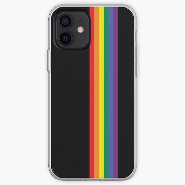 Rainbow Pride LGBT Strip Funda blanda para iPhone
