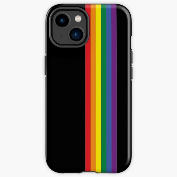 Rainbow Pride LGBT Strip  iPhone Tough Case