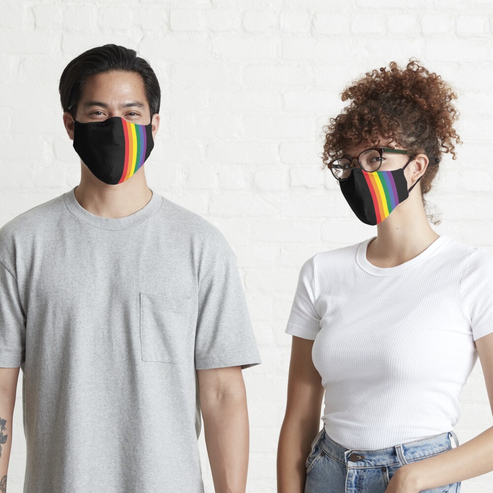Rainbow Pride LGBT Strip Mask