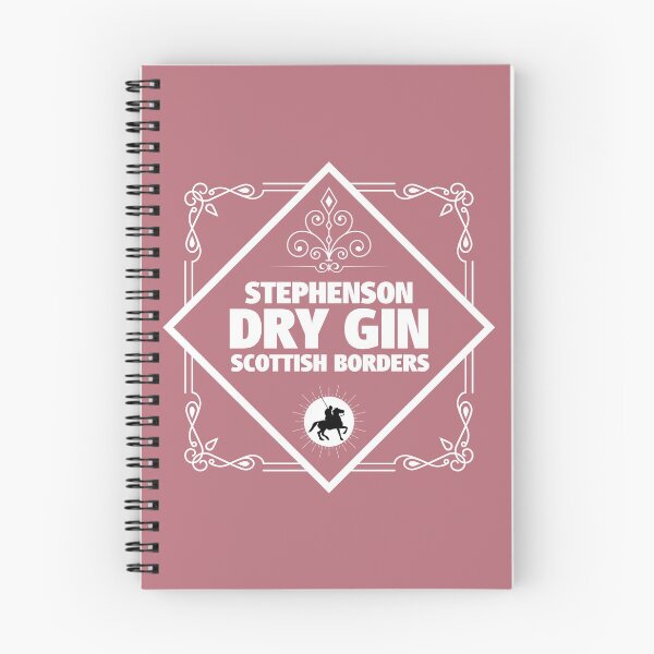 Item preview, STEPHENSON GIN Label | Border Reivers designed and sold by yourscotborders.