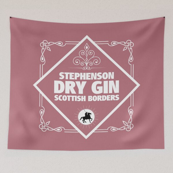 Item preview, STEPHENSON GIN Label | Border Reivers designed and sold by yourscotborders.