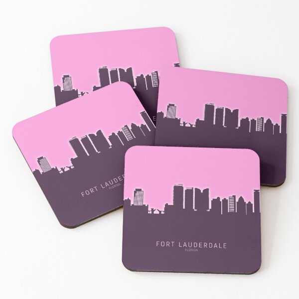 Item preview, Fort Lauderdale Florida Skyline designed and sold by ArtPrints.