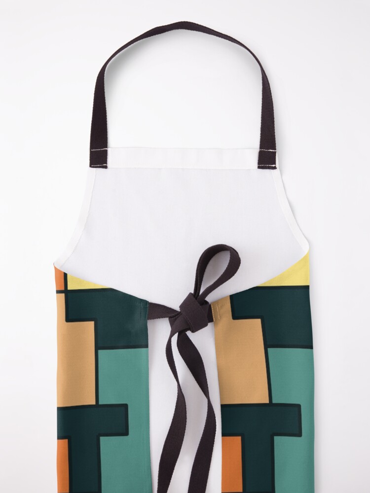 Alternate view of Square pattern Apron
