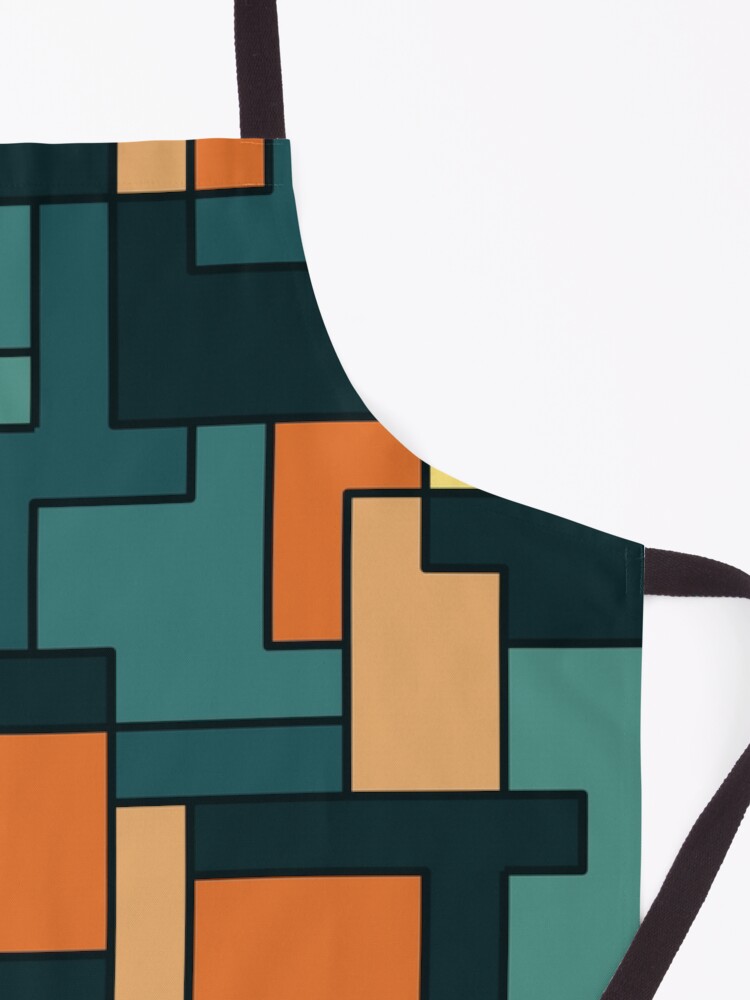 Alternate view of Square pattern Apron