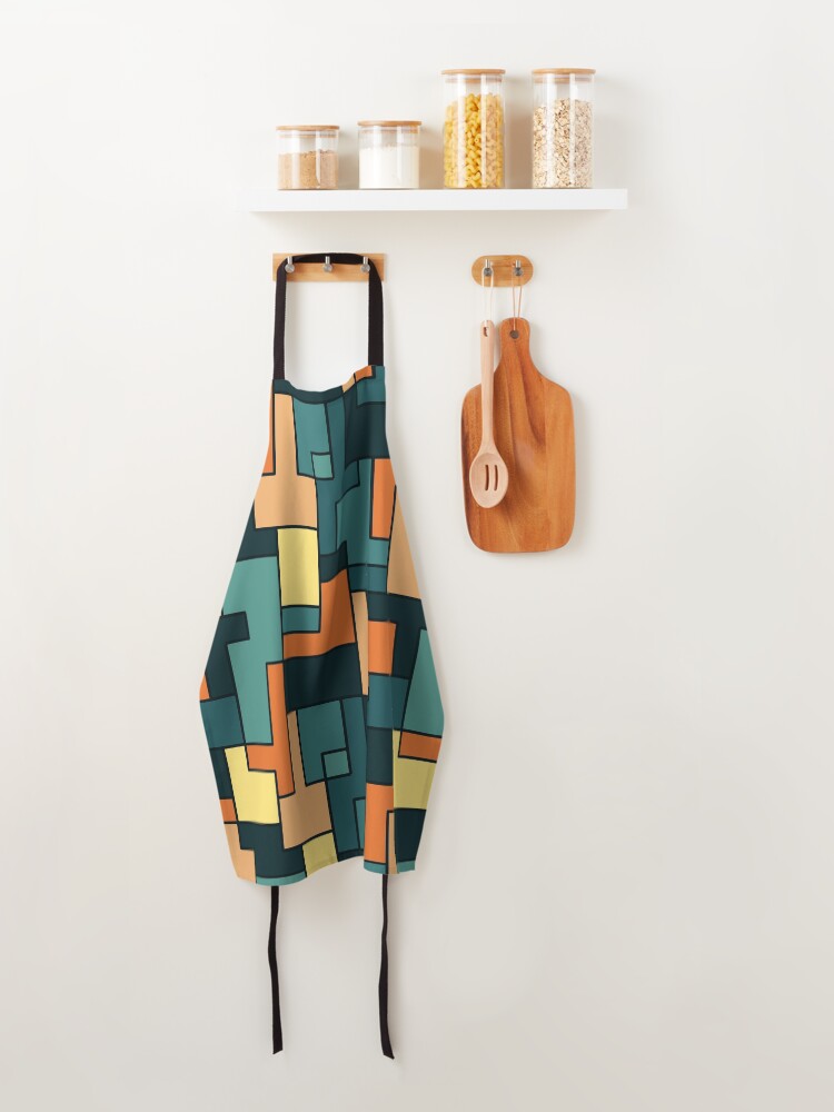 Alternate view of Square pattern Apron