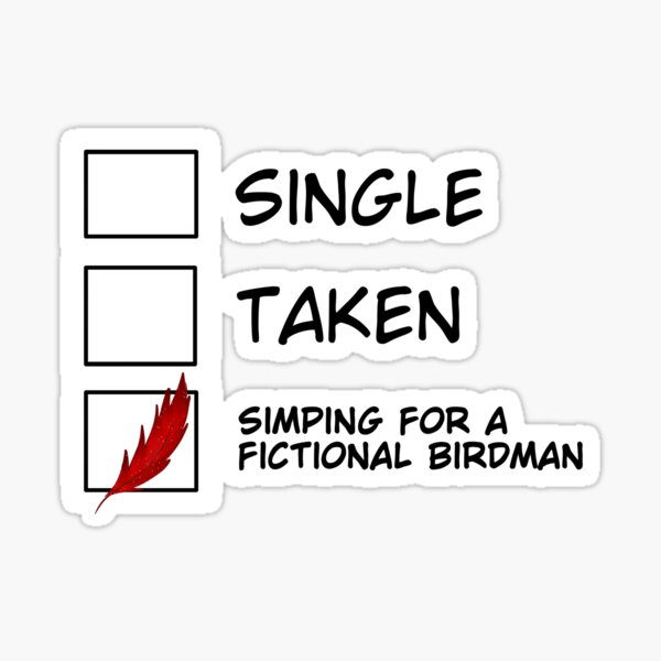 Keigo Takami (Hawks) Simp Sticker