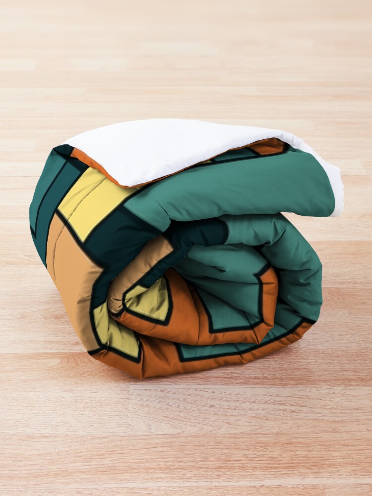 Alternate view of Square pattern Comforter