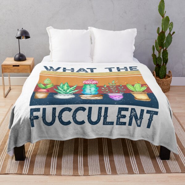 Item preview, What the Fucculent Cactus Succulents Plants Gardening Gifts  designed and sold by LawrenceWoodwar.