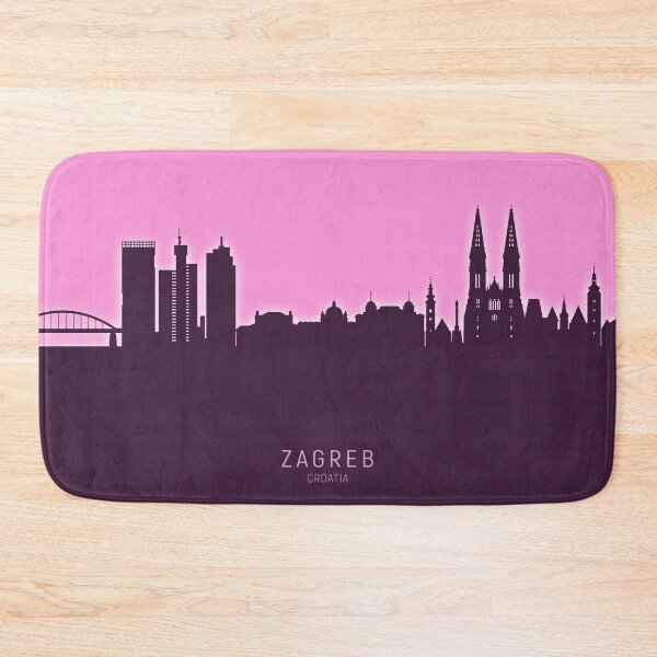 Item preview, Zagreb Croatia Skyline designed and sold by ArtPrints.