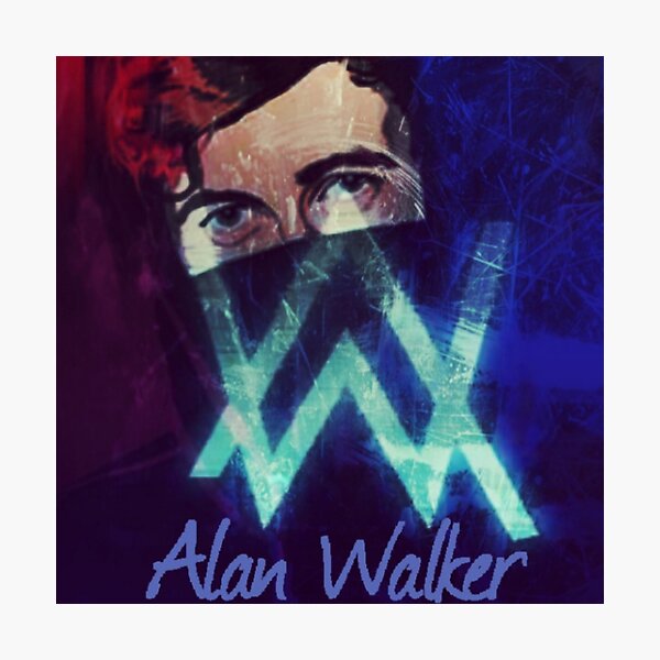 Alan Walker Logo Photographic Prints Redbubble - roblox zombie story alan walker