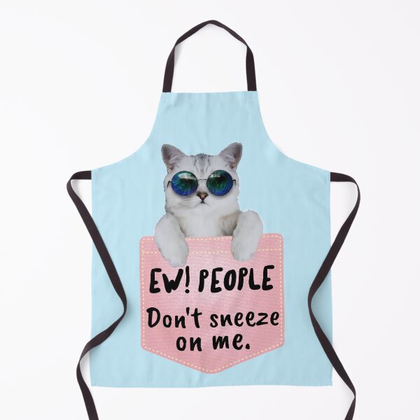 Item preview, ew people sarcastic cat kawaii cat pocket designed and sold by GoodyLeo.