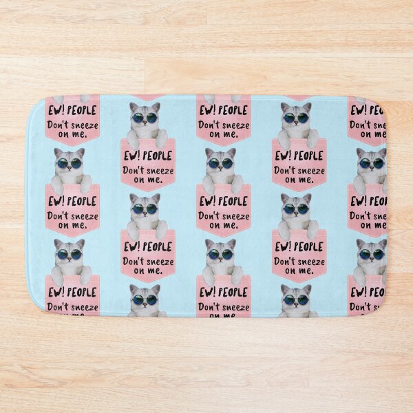 Item preview, ew people sarcastic cat kawaii cat pocket designed and sold by GoodyLeo.