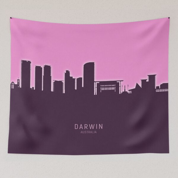 Item preview, Darwin Australia Skyline designed and sold by ArtPrints.