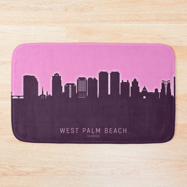 Item preview, West Palm Beach Florida Skyline designed and sold by ArtPrints.