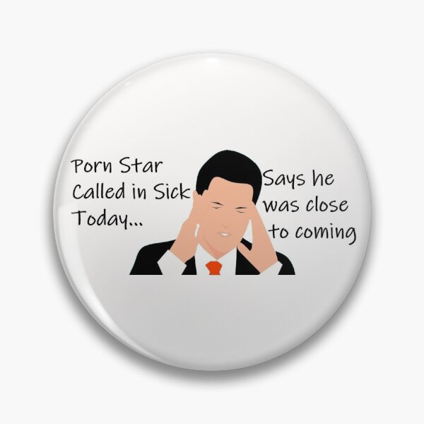 Item preview, Porn Star Calls in Sick designed and sold by PillowPuns.