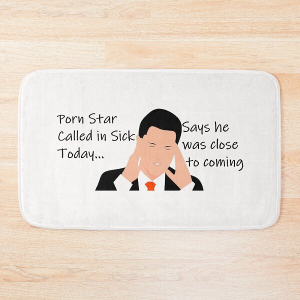Item preview, Porn Star Calls in Sick designed and sold by PillowPuns.