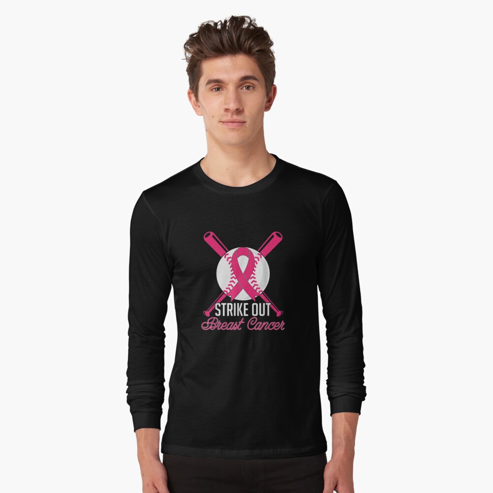 Aliexpress Strike Out Breast Cancer Tshirt Cute Women Cancer Awareness Baseball Tee Shirt Top