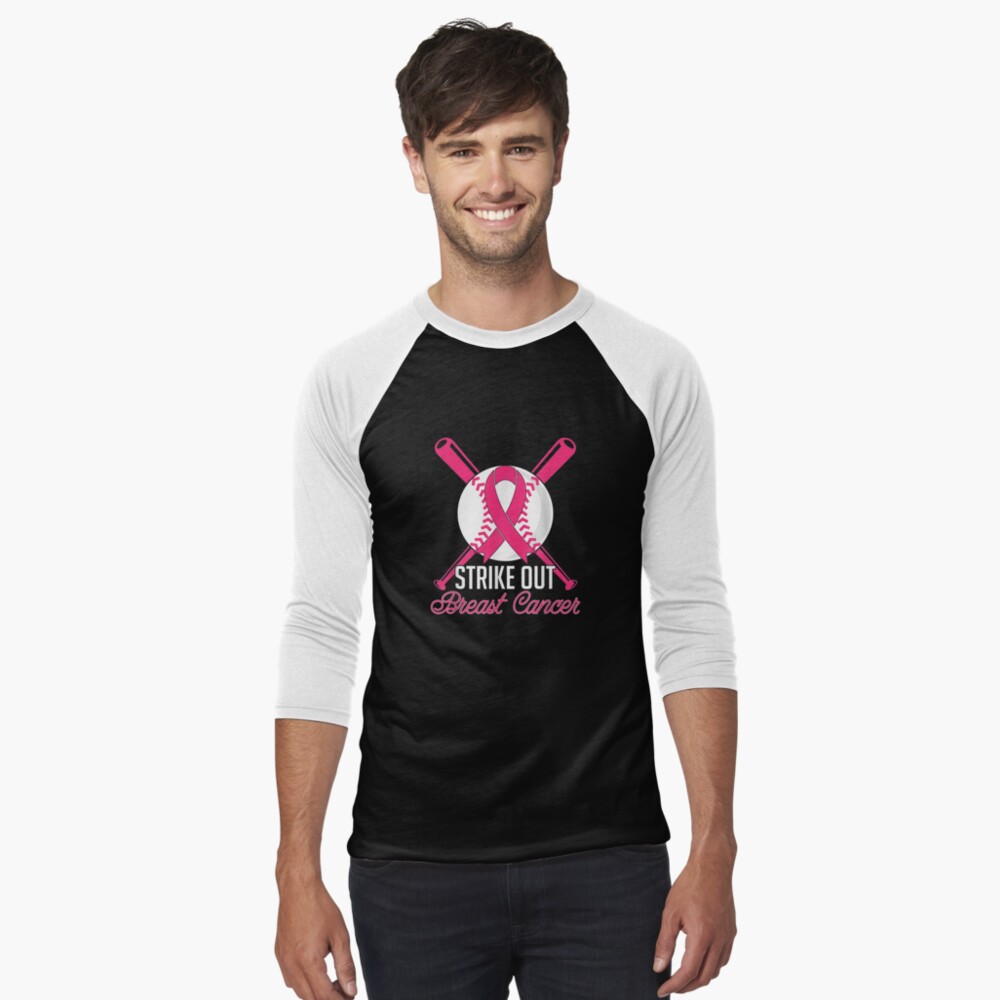 Strike Out Cancer T Shirt-Teechatpro