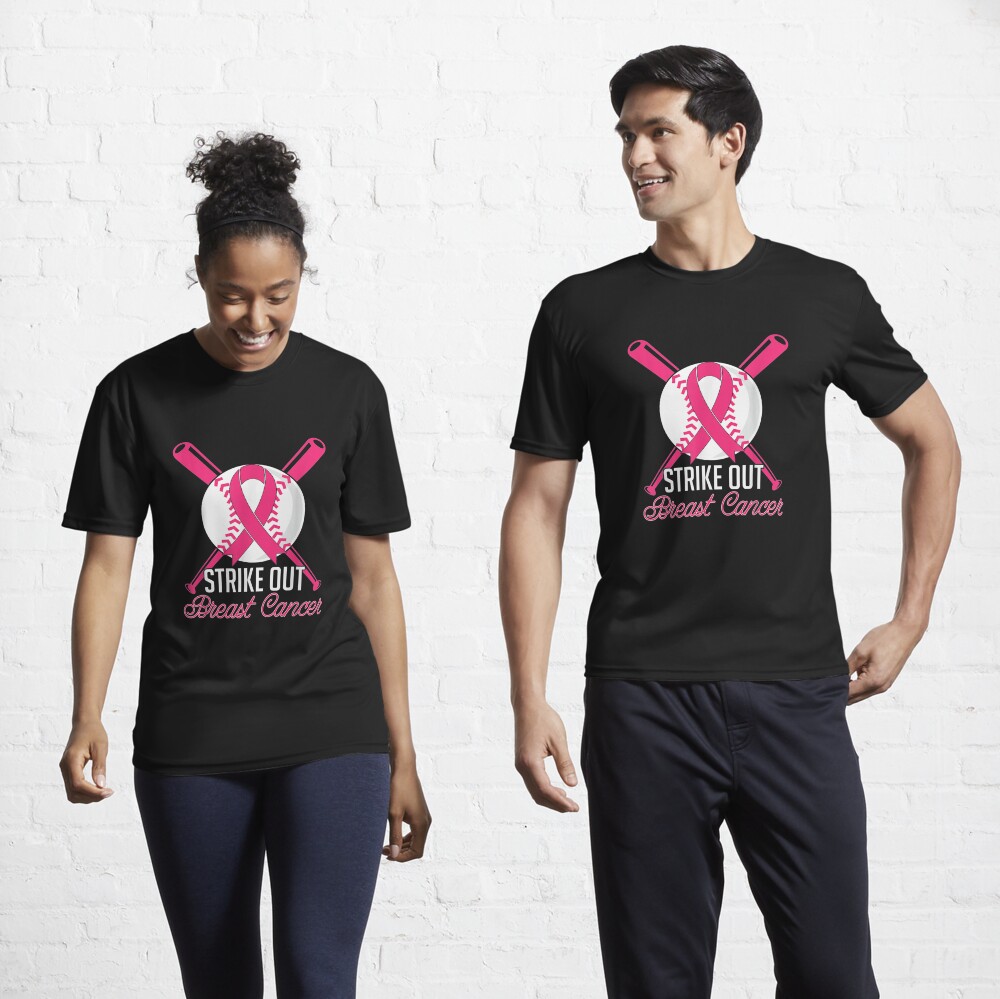 Strike Out Cancer T Shirt-Teechatpro