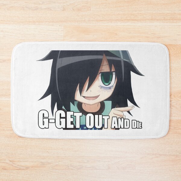 Item preview, Yomoko Kuroki Get Out and Die designed and sold by dumbanimememes.