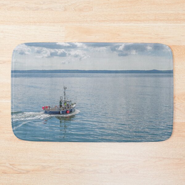 Item preview, Fishing Boat Heading out to Sea designed and sold by Cameranick.