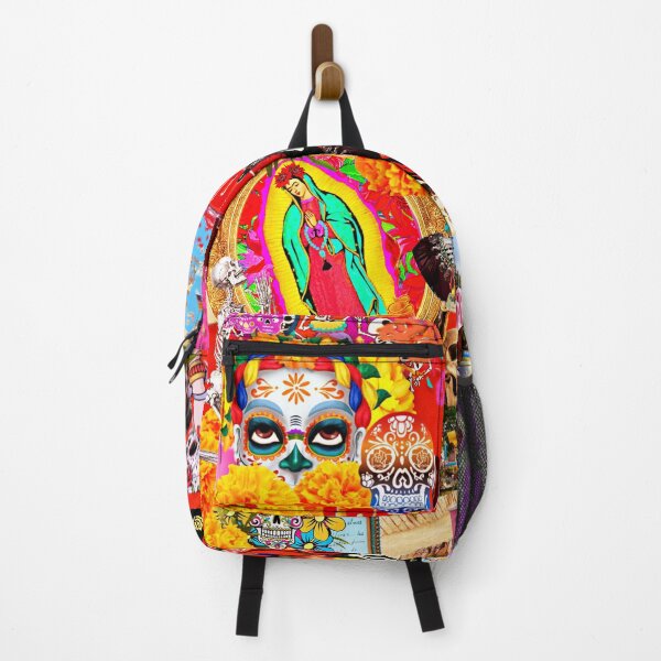 Item preview, Day of the Dead Collage Halloween Dia De Los Muertos designed and sold by FridaArtGallery.