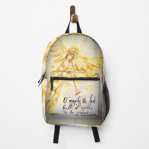 Item preview, Angel trumpet Psalm 34:3 designed and sold by MymzyRedHatter.