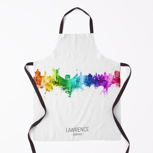 Artikelvorschau, Lawrence Kansas Skyline entworfen und verkauft von ArtPrints.