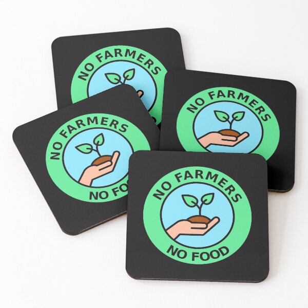 Item preview, No Farmers No Food. Color logo designed and sold by TashaVector.