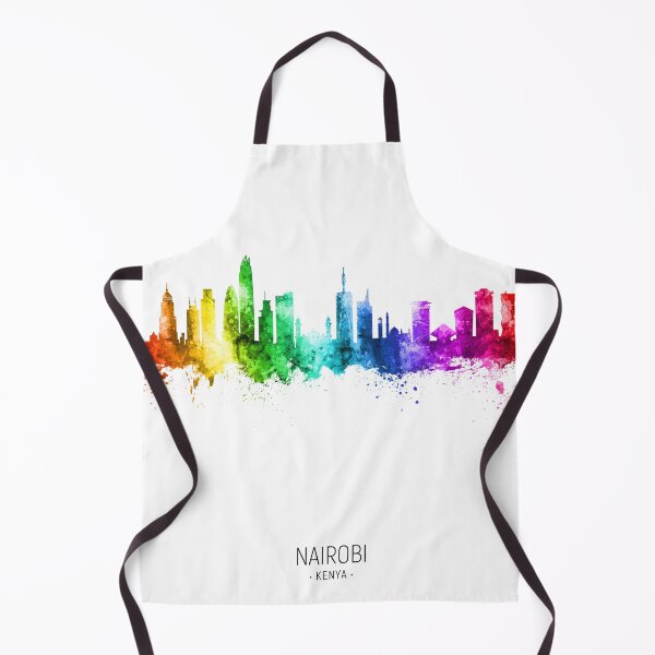 Item preview, Nairobi Kenya Skyline designed and sold by ArtPrints.