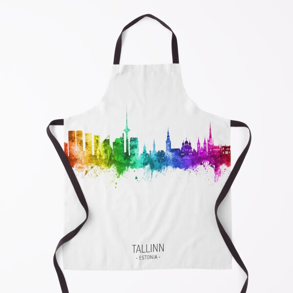 Item preview, Tallinn Estonia Skyline designed and sold by ArtPrints.