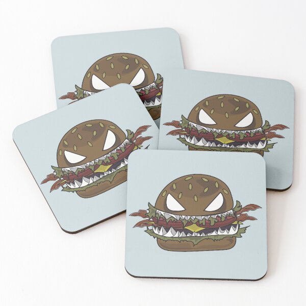 Item preview, EVIL BURGER MONSTER designed and sold by Ruby Mendiola.